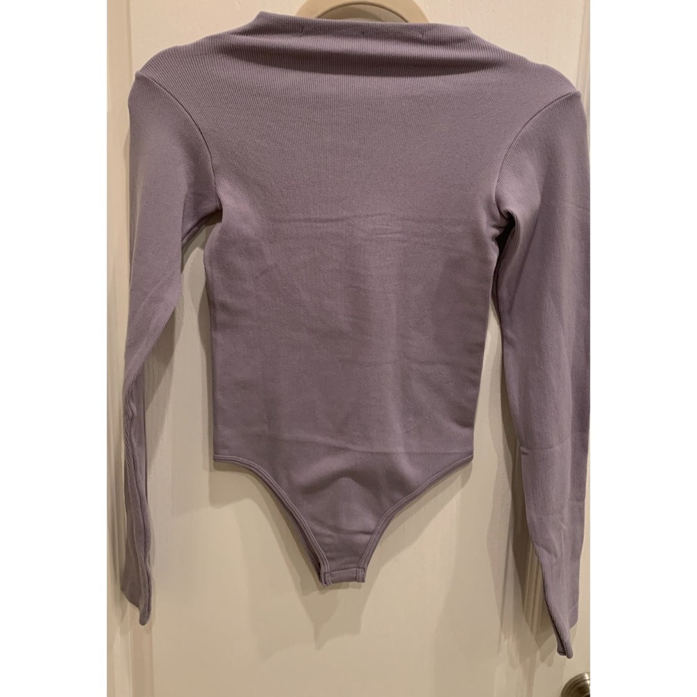 Zara BodySuit Lavender open back‎ NWT Sz XS